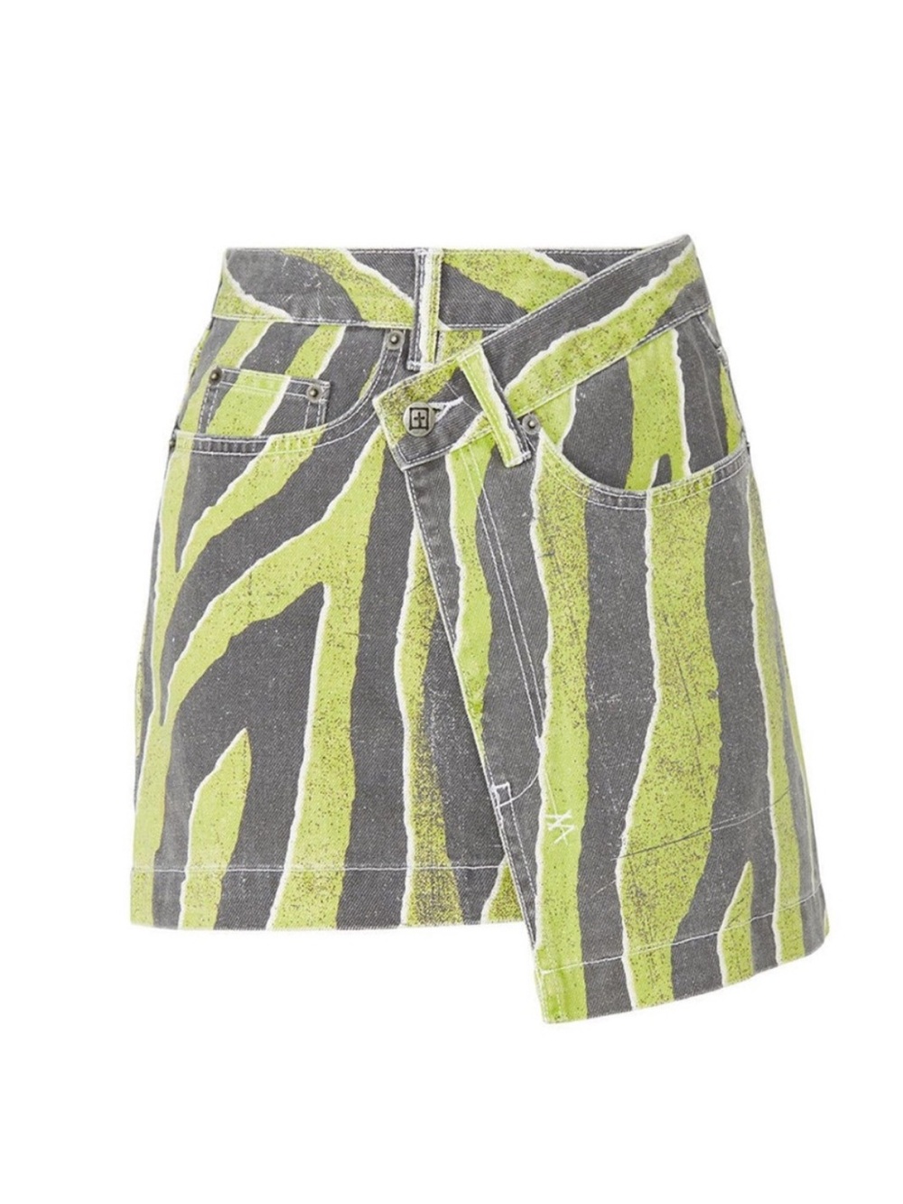 KusibiWold Zinc Rap Mini Skirt